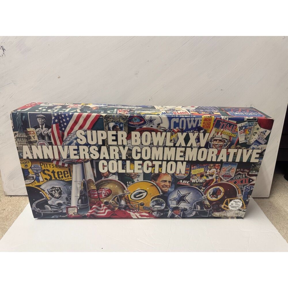 Super Bowl XXV Anniversary Commemorative Collection Limited Edition #20594